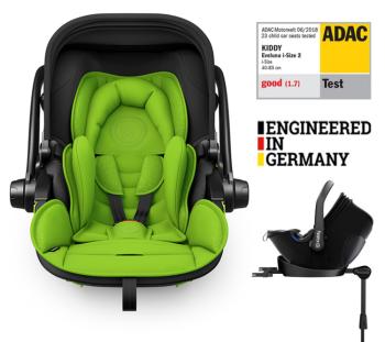 KIDDY Autosedačka Evoluna i-size 2 + Isofix základňa 40-83cm Spring Green BZP