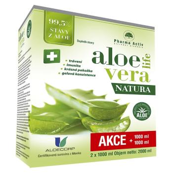 PHARMA ACTIV AloeVeraLife Natura 1000 ml + 1000 ml