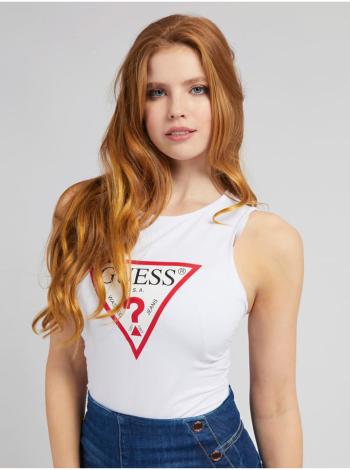 Guess biele body Triangle Logo