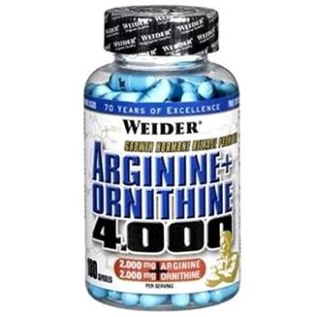 Weider Arginine + Ornithine 4000 180 kapsúl (4044782316405)