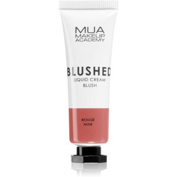 MUA Makeup Academy Blushed Liquid Blusher tekutá lícenka odtieň Rouge Noir 10 ml