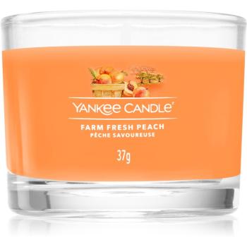 Yankee Candle Farm Fresh Peach votívna sviečka 37 g