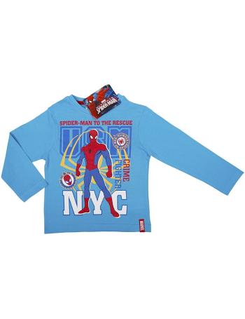 Spiderman modré tričko s dlhým rukávom vel. 98