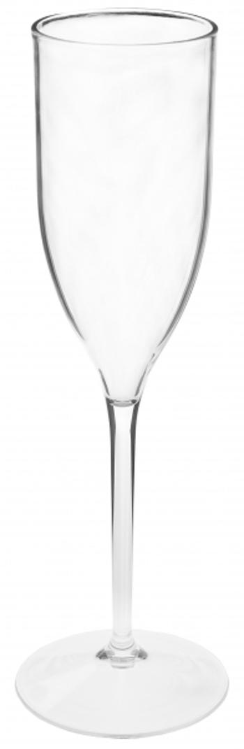 Santex Poháre na šampanské - Transparentné 1,7 dcl