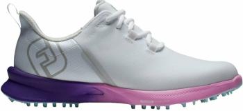 Footjoy FJ Fuel Sport Womens Golf Shoes White/Purple/Pink 38