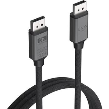 LINQ 8 K/60 Hz PRO Cable Display Port to Display Port – 2 m – Space Grey (LQ48025)