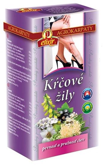 Agrokarpaty kŕčové žily bylinný čaj čistý prírodný produkt vrecúška 20 x 2 g