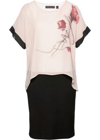 Šaty s kvetovaným vzorom