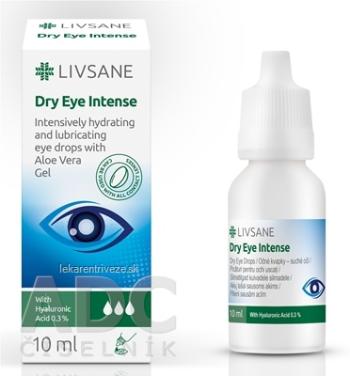 LIVSANE Intenzívne očné kvapky - suché oči s 0,3% HA, 1x10 ml