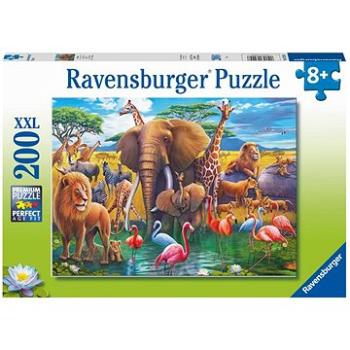Ravensburger puzzle 132928 Zvieratá u napájadla 200 dielikov (4005556132928)