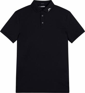 J.Lindeberg KV Regular Fit Golf Polo Black 2XL