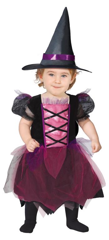 Guirca Detský kostým - Malá čarodejnica Veľkosť najmenší: 6 - 12 mesiacov