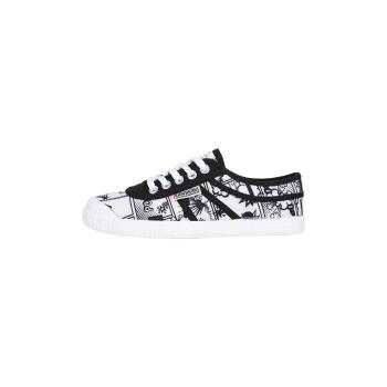 Kawasaki  Cartoon Canvas Shoe K202410-ES 1002 White  Módne tenisky Biela