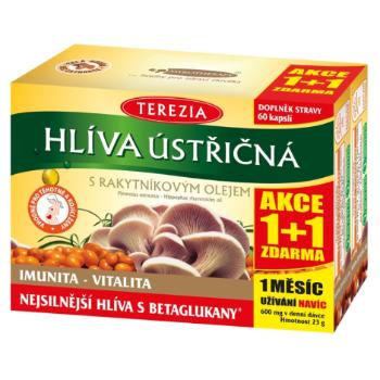 Hliva ustricová s rakytníkovým olejom 50+10 cps (1+1 grátis )