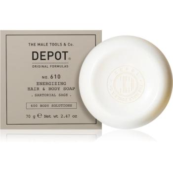 Depot No. 610 Energizing Hair&Body Soap mydlo na telo a vlasy 70 g