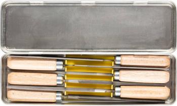 PFERD 11700265 Sada pilníkov na kľúče cut 2 vrátane rúčok na pilníky v kovovej krabici 100 mm 100 mm 1 ks