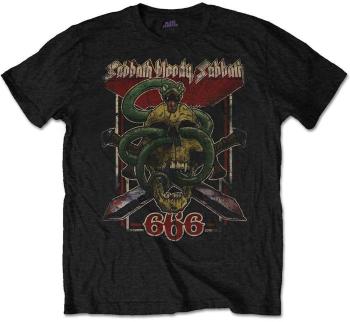 Black Sabbath Tričko Bloody Sabbath 666 Black L