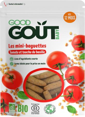 Good Goût BIO Mini bagetky s paradajkami 70 g