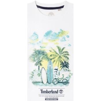 Timberland  Tričká s krátkym rukávom -  Biela