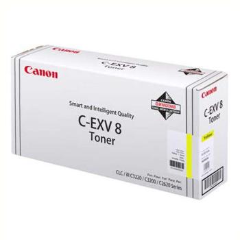 CANON C-EXV8 Y - originálny toner, žltý, 25000 strán