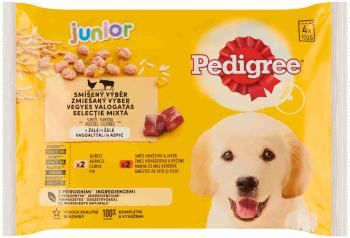 PEDIGREE Kapsička Junior mixovaný výber v želé 4pack