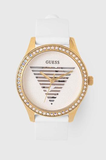 Hodinky Guess dámske, biela farba, GW0530L6