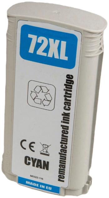 HP C9371A - kompatibilná cartridge HP 72, azúrová, 130ml
