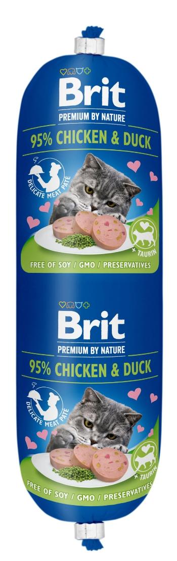 BRIT Premium by Nature Sausage Cat Chicken & Duck 180 g