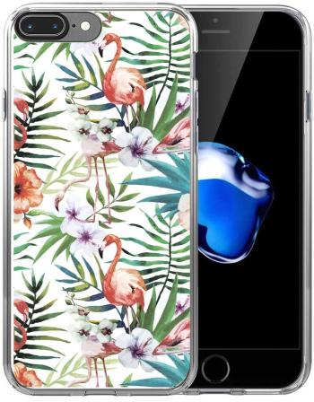 MY ART kryt Apple iPhone 7 Plus / 8 Plus FLAMINGOS (009)