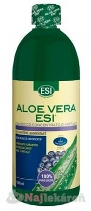 ESI Aloe Vera šťava s čučoriedkami 1 l