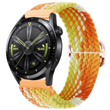 BStrap Elastic Nylon remienok na Xiaomi Amazfit Stratos 2/2S/3, fragrant orange (SSG025C1303)