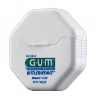 SUNSTAR GUM Zubná niť voskovaná 55 m