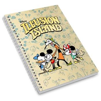 Disney Illusion Island - notebook (045496506223)