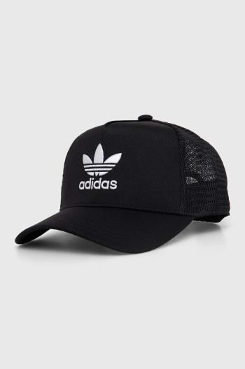 Šiltovka adidas Originals šedá farba, s nášivkou