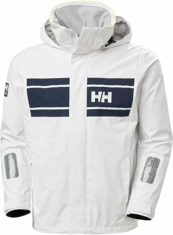 Helly Hansen Men's Saltholm Sailing Jacket Jachtárska bunda White 2XL