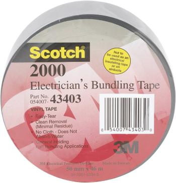 3M Scotch 2000 SCOTCH2000 PVC tape Scotch® 2000 sivá (d x š) 46 m x 50 mm 1 ks
