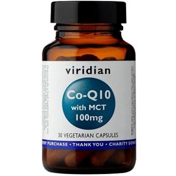 Viridian Co-enzym Q10 with MCT 100 mg 30 kapsúl (5060003593652)