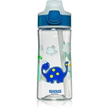 Sigg Miracle detská fľaša s rúrkou Dinosaur Friend 450 ml