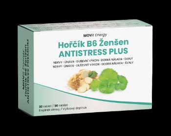 MOVIT ENERGY Horčík B6 Ženšen Antistress PLUS 30 tabliet