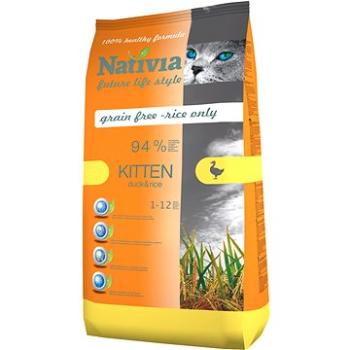 Nativia Kitten – Duck & Rice 10 kg (8595045402671)