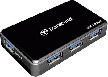Transcend TS-HUB3K 4 porty USB 3.0 hub  čierna