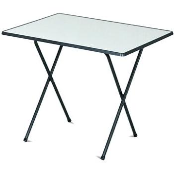 ROJAPLAST Stôl 60×80 camping SEVELIT antracit/biely (59994)