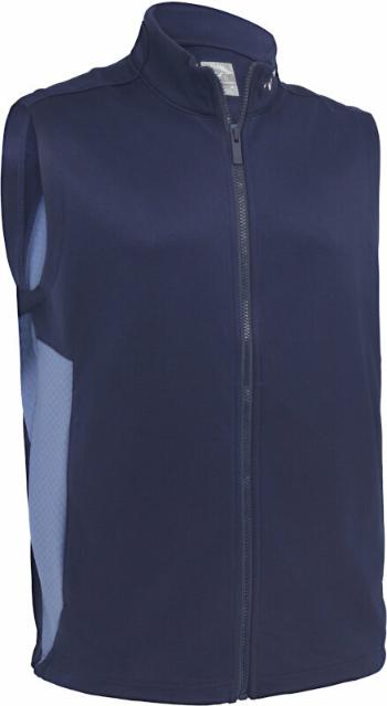 Callaway Mens Chev Textured Vest Peacoat L