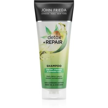 John Frieda Detox & Repair čiastiaci detoxikačný šampón pre poškodené vlasy 250 ml