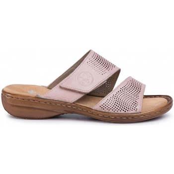 Rieker  Športové sandále -  Ružová