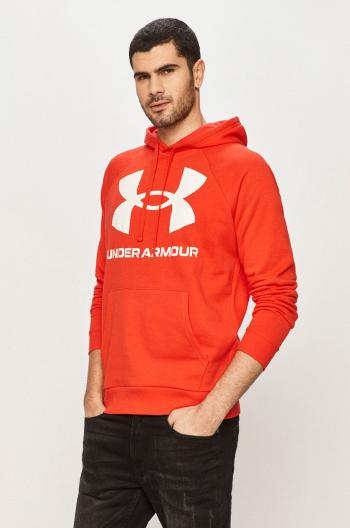 Mikina Under Armour 1357093 pánska, červená farba, s potlačou