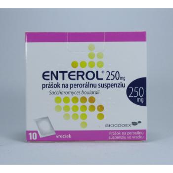 Enterol 250 mg prášok na perorálnu suspenziu plu.por.10 x 250 mg