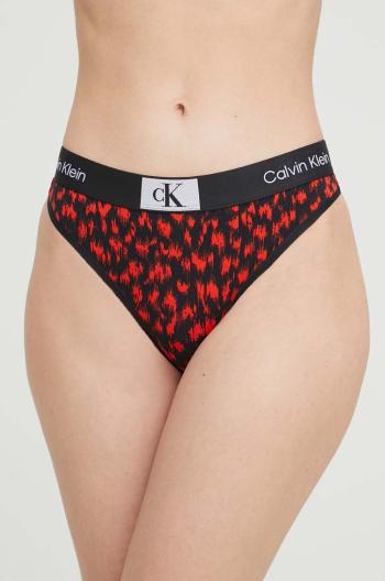 Tangá Calvin Klein Underwear červená farba