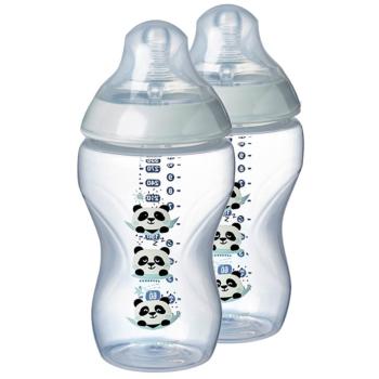 Tommee Tippee C2N Closer to Nature Girl dojčenská fľaša 2 ks 3m+ 2x340 ml