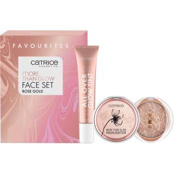 Catrice More Than Glow Face Set make-up sada Rose Gold odtieň